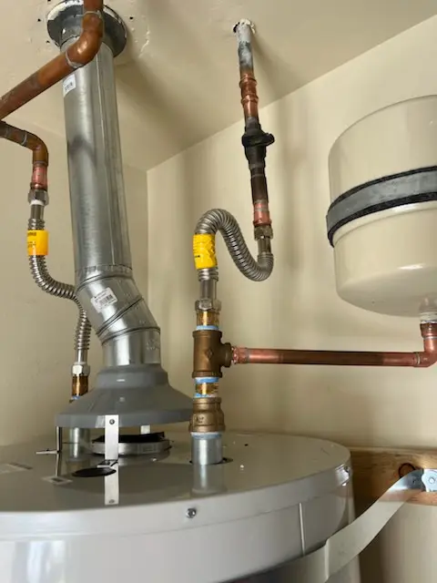 Water heater installation and plumbing repair in Watervliet