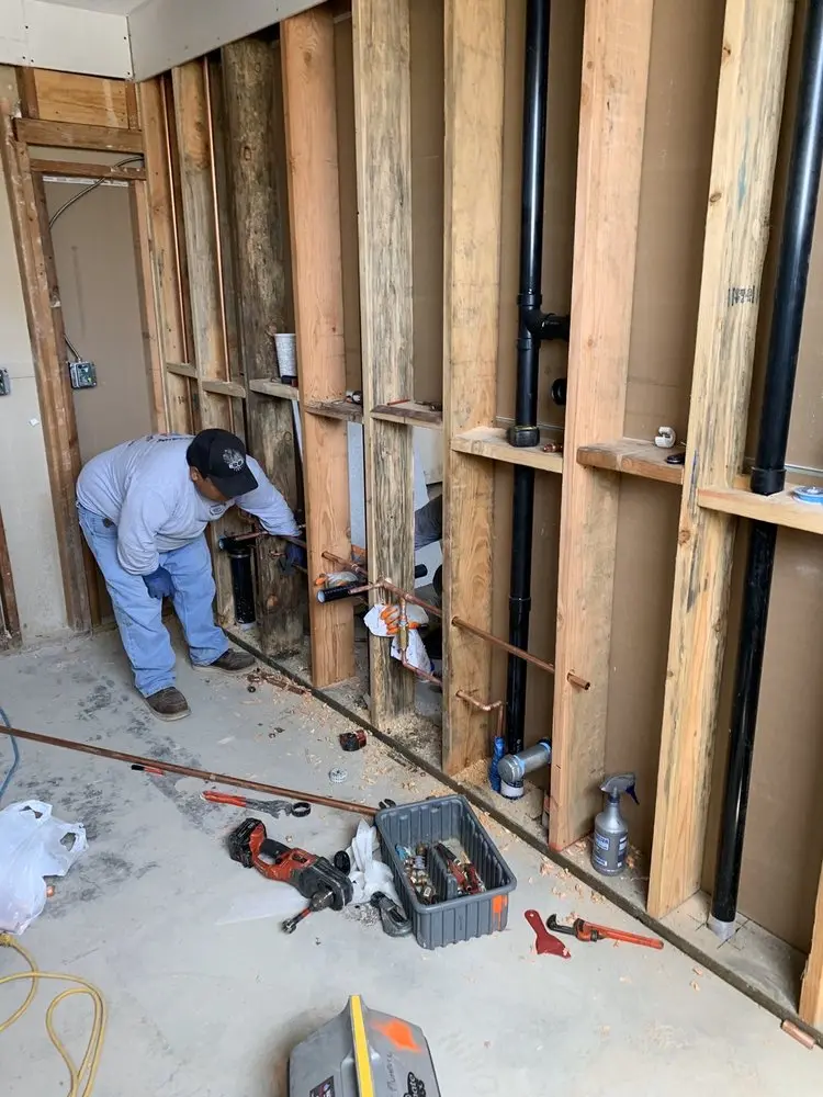 Commercial rough-in plumbing for Water Heater Replacement in Watervliet